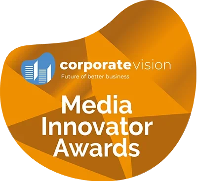 corporate vision media innovator awards for best digital marketing agency