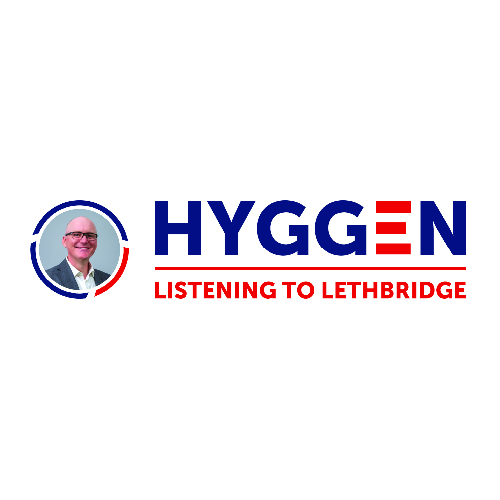 blaine hyggen listening to lethbridge logo