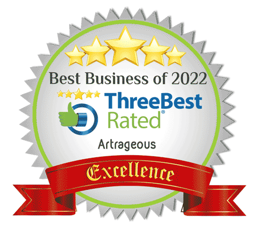 three best rated best business of 2022 logo