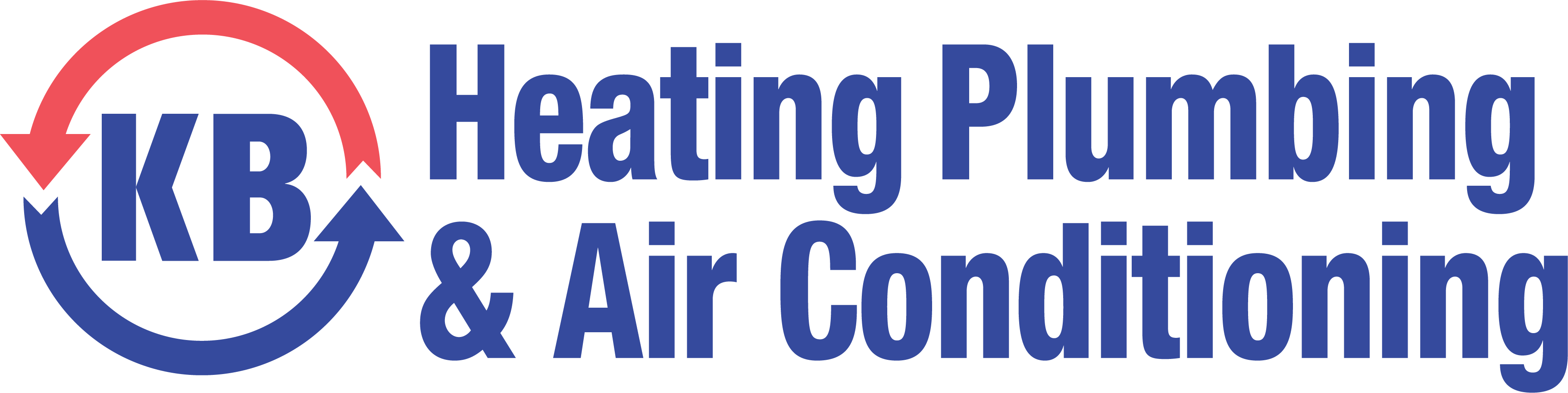 kb heating & air conditioning logo
