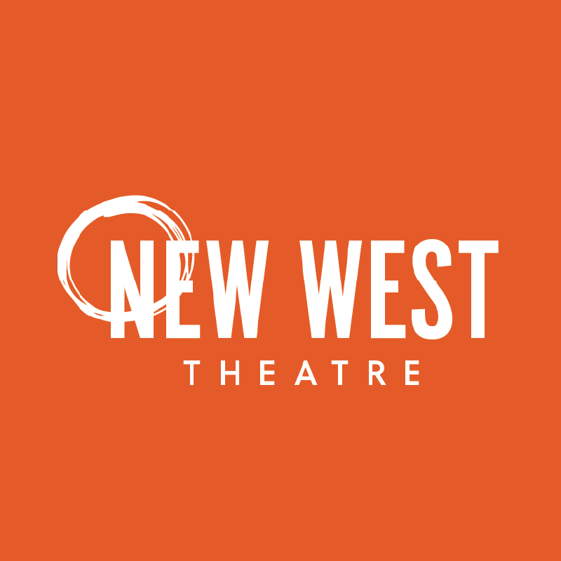 new west theatre white logo