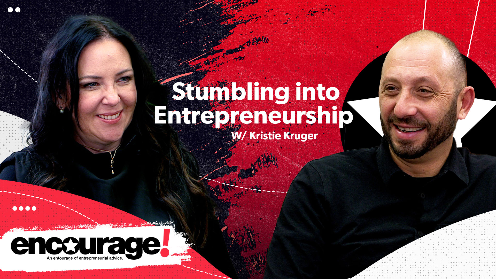 encourage podcast thumbnail with Kristie Kruger, a Lethbridge realtor